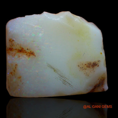 6.10 Cts Unheated Australian Fire Opal Loose Gemstone Fancy Rough Natural 14x11x5 mm RA-783