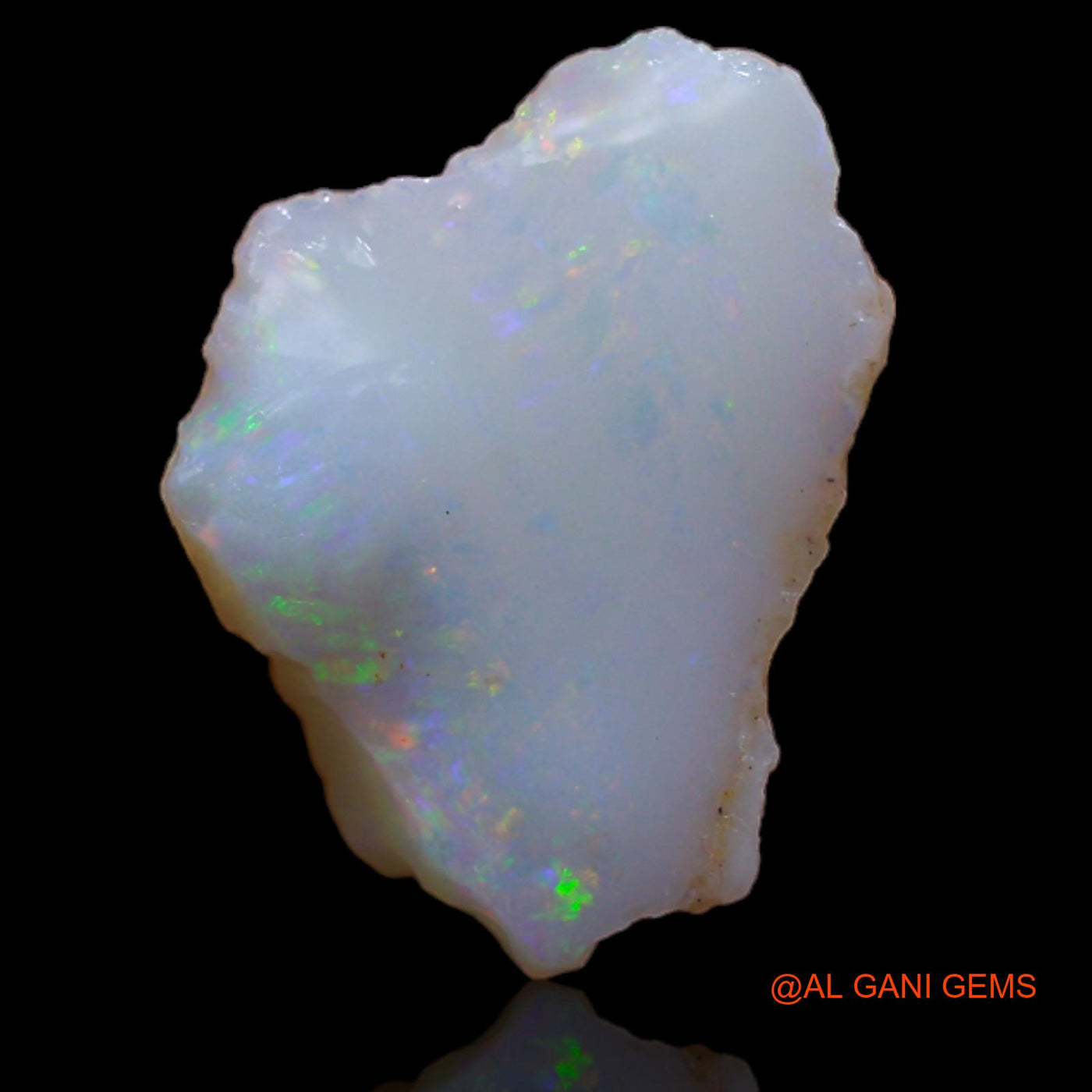 4.05 Cts Natural Australian Fire Opal Loose Gemstone Fancy Rough 16x11x5 mm RA-784