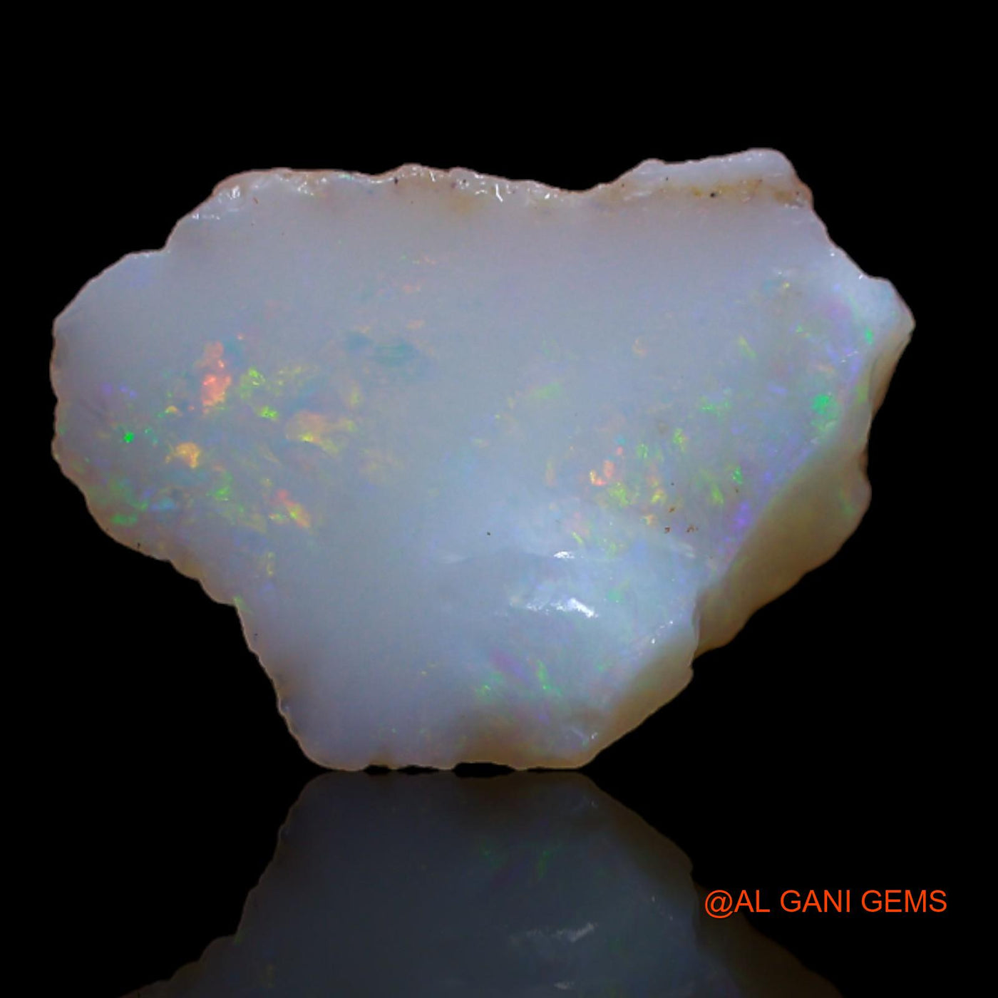 4.05 Cts Natural Australian Fire Opal Loose Gemstone Fancy Rough 16x11x5 mm RA-784