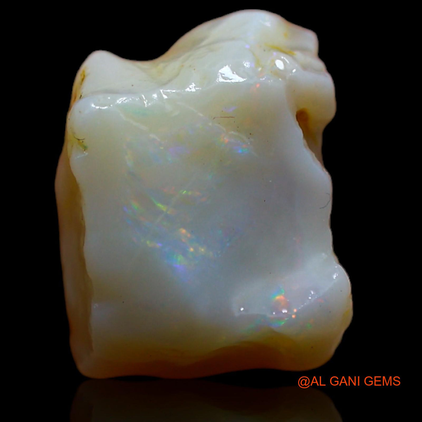 8.60 Cts Unheated Australian Fire Opal Loose Gemstone Fancy Rough Natural 13x9x9 mm RA-785