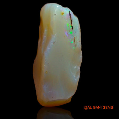 6.35 Cts Natural Australian Fire Opal Loose Gemstone Fancy Rough 15x10x5 mm RA-786