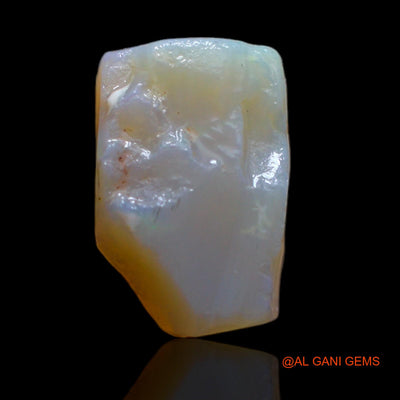 6.35 Cts Natural Australian Fire Opal Loose Gemstone Fancy Rough 15x10x5 mm RA-786