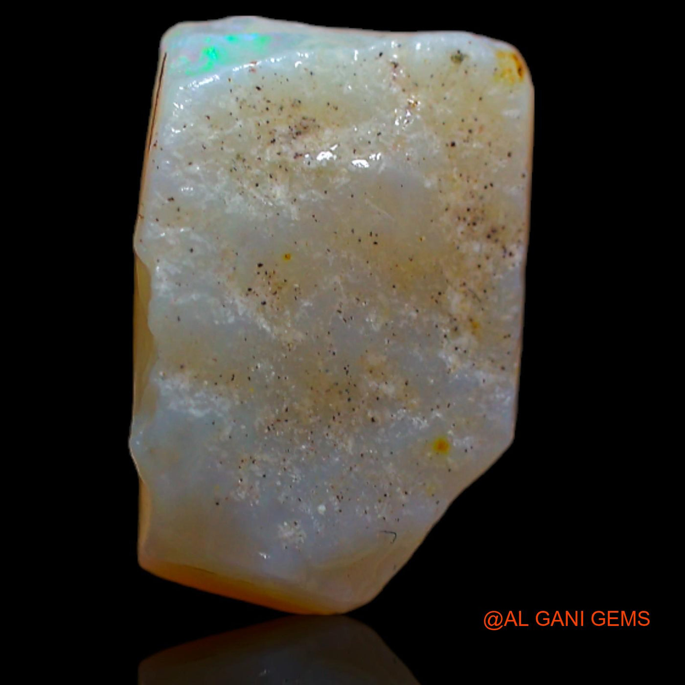 6.35 Cts Natural Australian Fire Opal Loose Gemstone Fancy Rough 15x10x5 mm RA-786