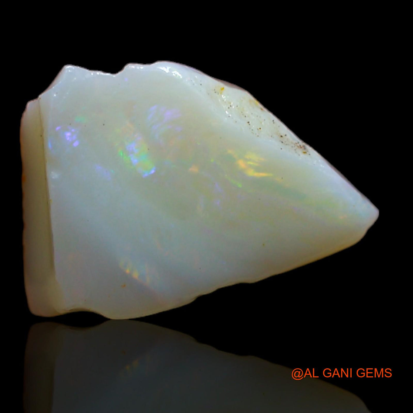 3.45 Cts Natural Australian Fire Opal Loose Gemstone Fancy Rough 12x9x4 mm RA-787