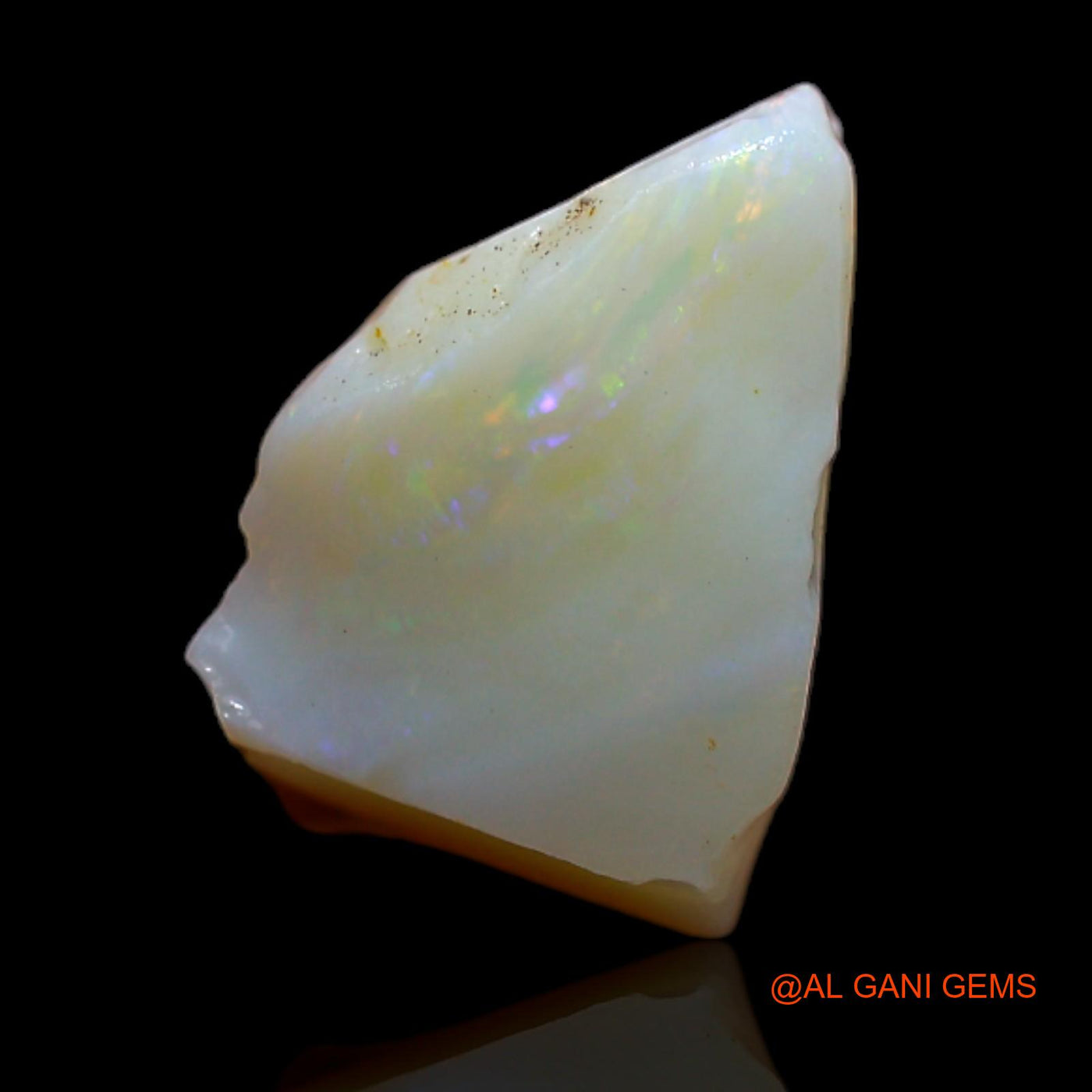 3.45 Cts Natural Australian Fire Opal Loose Gemstone Fancy Rough 12x9x4 mm RA-787
