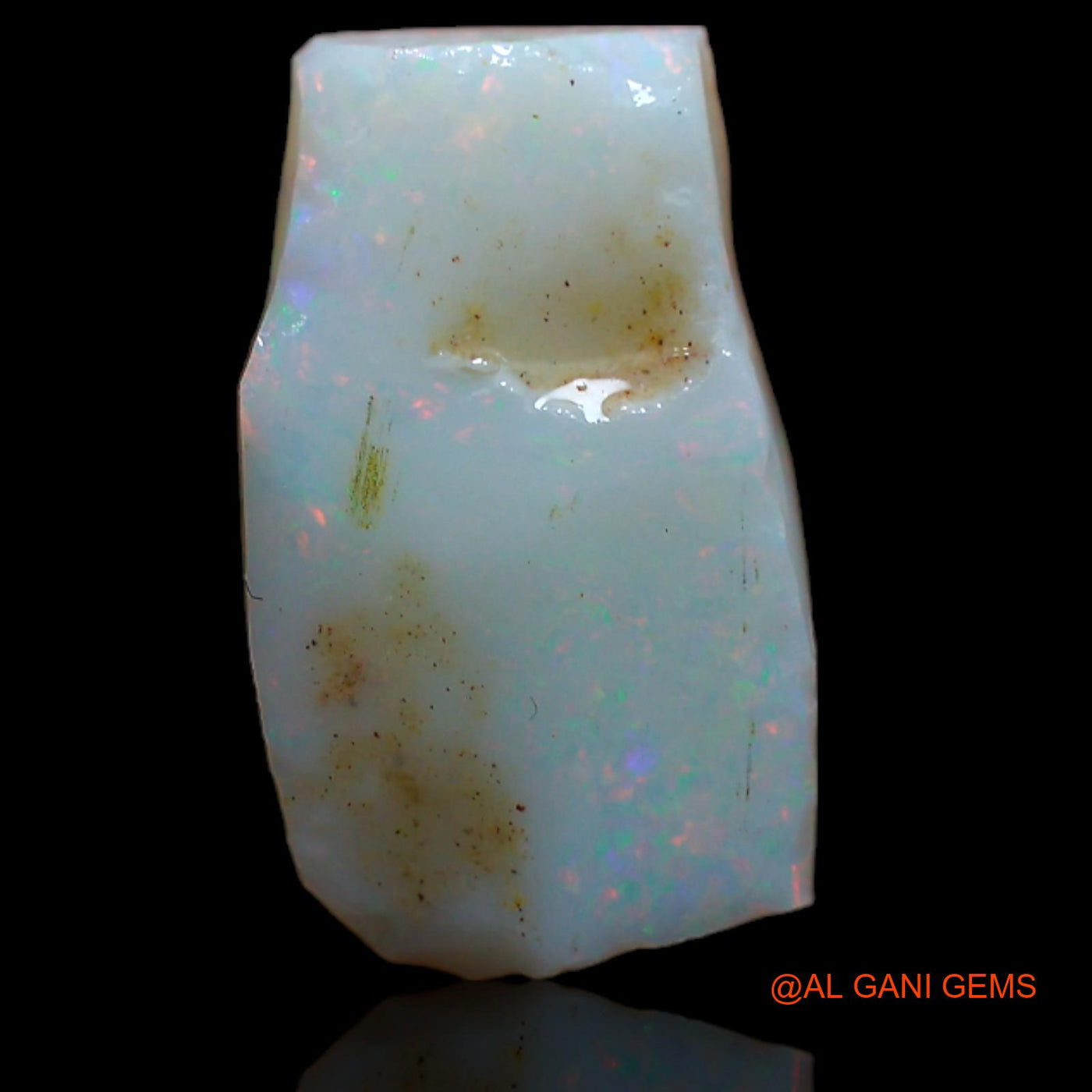 4.70 Cts Natural Australian Fire Opal Fancy Rough Loose Gemstone For Jewelry 16x9x3 mm RA-789