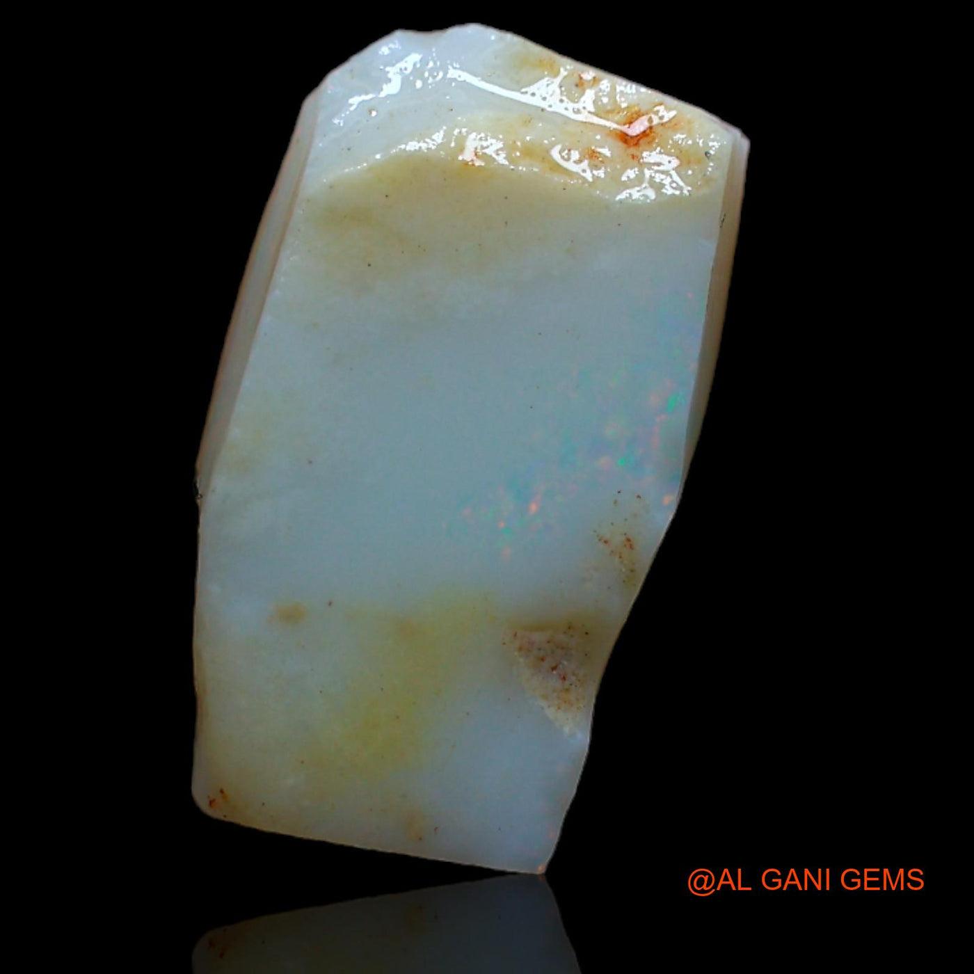 4.70 Cts Natural Australian Fire Opal Fancy Rough Loose Gemstone For Jewelry 16x9x3 mm RA-789