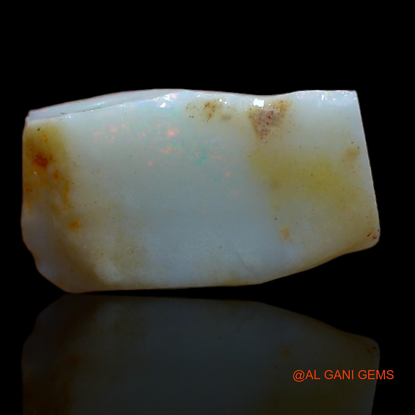 4.70 Cts Natural Australian Fire Opal Fancy Rough Loose Gemstone For Jewelry 16x9x3 mm RA-789