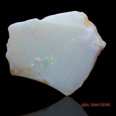 2.40 Cts Natural Australian Fire Opal Loose Gemstone Fancy Rough 16x13x1 mm RA-78