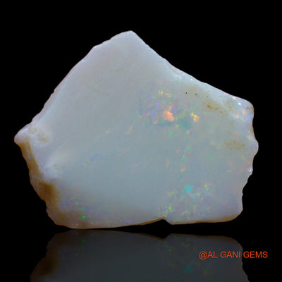 2.40 Cts Natural Australian Fire Opal Loose Gemstone Fancy Rough 16x13x1 mm RA-78