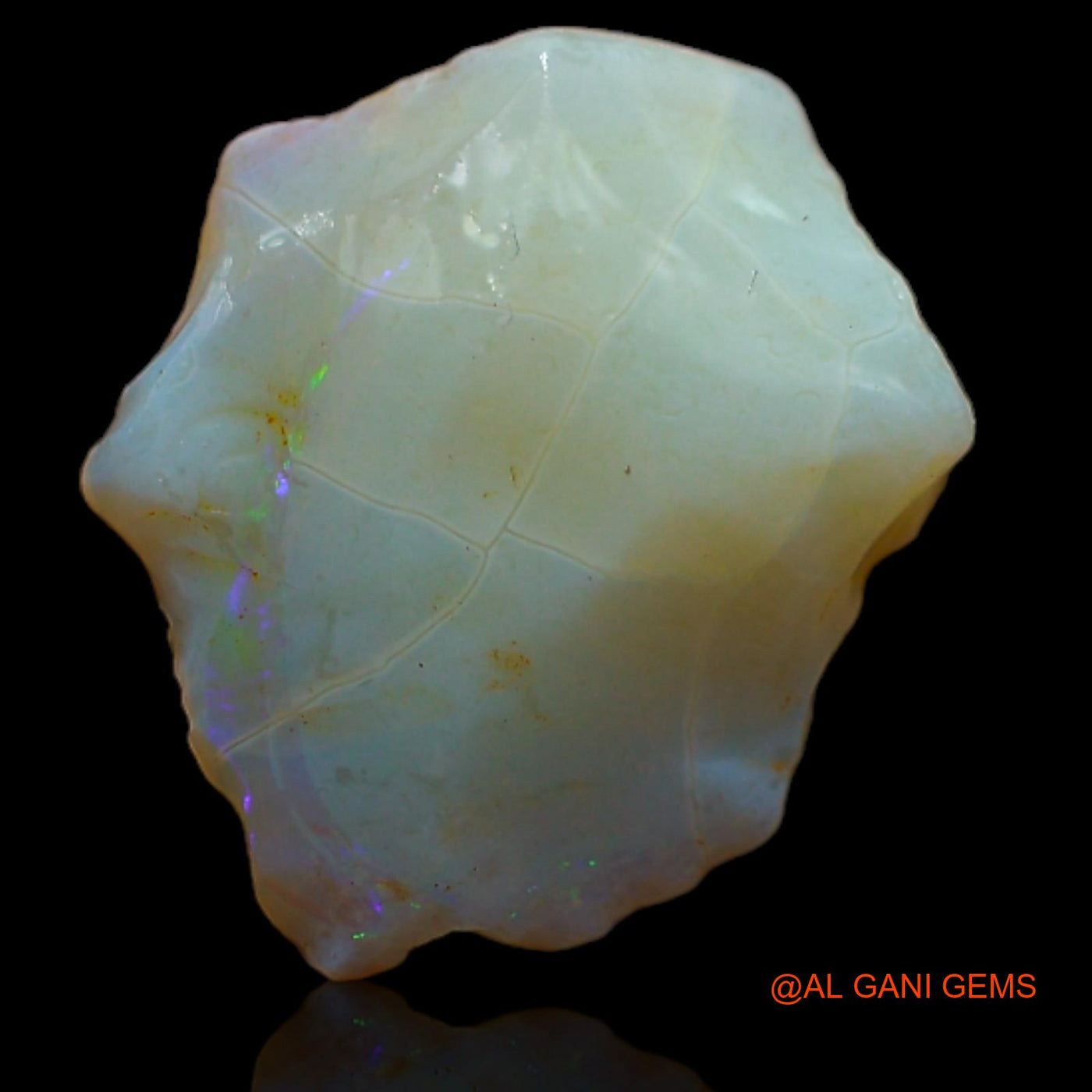 3.25 Cts Natural Australian Fire Opal Loose Gemstone Fancy Rough 13x12x5 mm RA-790