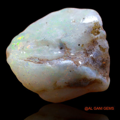 2.40 Cts Natural Australian Fire Opal Loose Gemstone Fancy Rough 15x13x3 mm RA-791