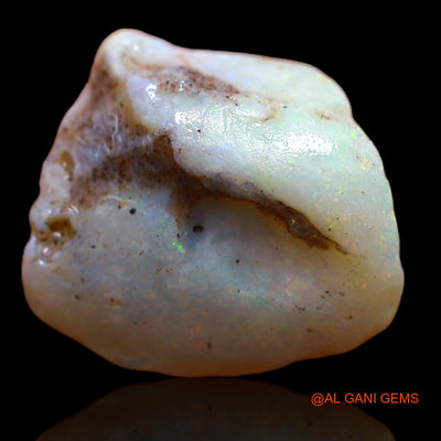 2.40 Cts Natural Australian Fire Opal Loose Gemstone Fancy Rough 15x13x3 mm RA-791