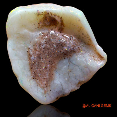 2.40 Cts Natural Australian Fire Opal Loose Gemstone Fancy Rough 15x13x3 mm RA-791