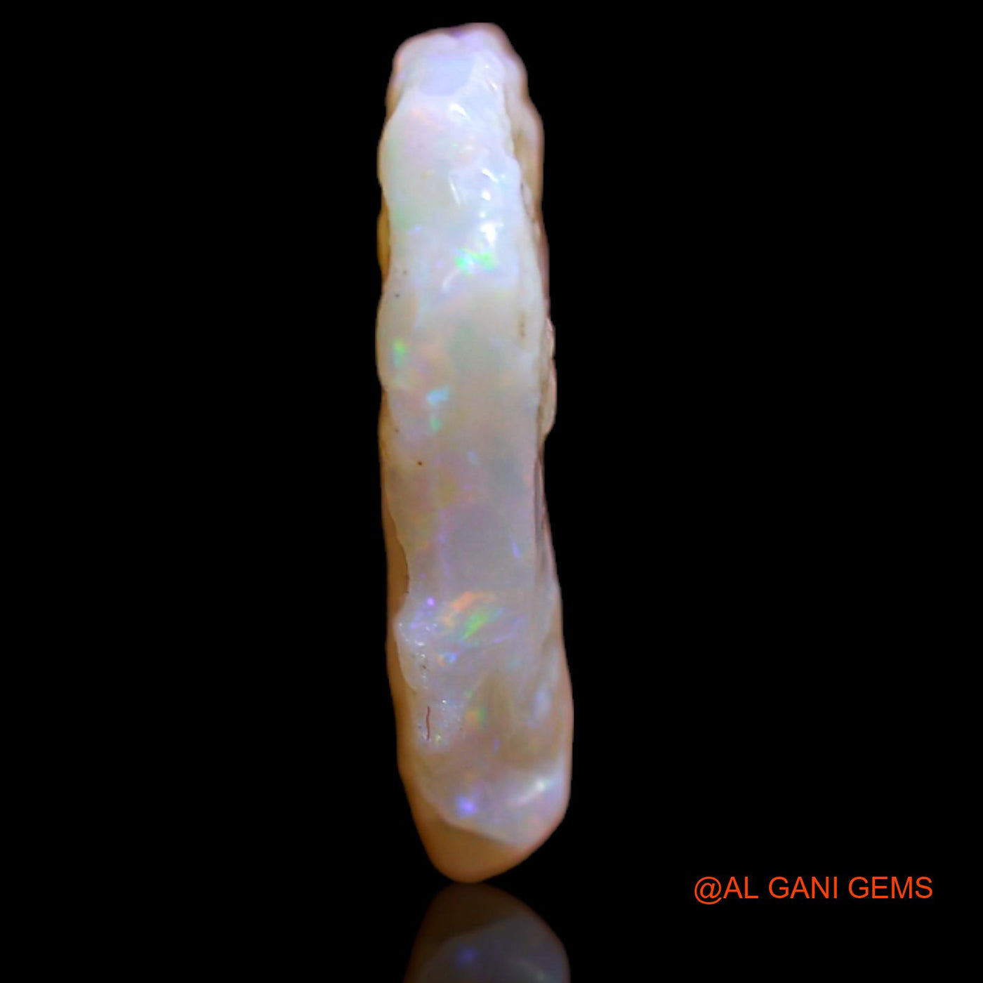 3.25 Cts Natural Australian Fire Opal Loose Gemstone Fancy Rough 14x11x3 mm RA-792