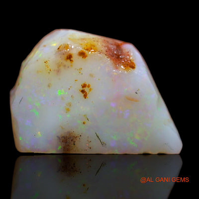 Natural Untreated Fire Opal Loose Gemstone Fancy Rough From Australia 6.15 Cts 13x9x6 mm RA-795