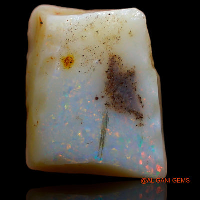 5.80 Cts Natural Australian Fire Opal Fancy Rough Loose Gemstone For Jewelry 12x10x5 mm RA-797