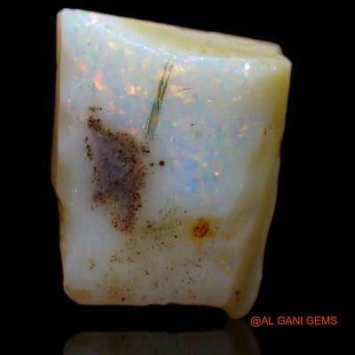 5.80 Cts Natural Australian Fire Opal Fancy Rough Loose Gemstone For Jewelry 12x10x5 mm RA-797