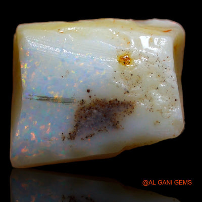 5.80 Cts Natural Australian Fire Opal Fancy Rough Loose Gemstone For Jewelry 12x10x5 mm RA-797