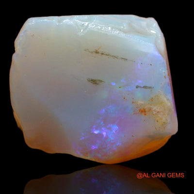 Natural Untreated Fire Opal Loose Gemstone Fancy Rough From Australia 5.75 Cts 15x13x4 mm RA-798
