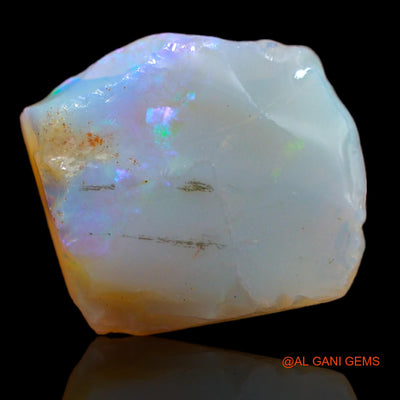 Natural Untreated Fire Opal Loose Gemstone Fancy Rough From Australia 5.75 Cts 15x13x4 mm RA-798