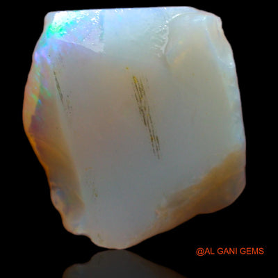Natural Untreated Fire Opal Loose Gemstone Fancy Rough From Australia 5.75 Cts 15x13x4 mm RA-798