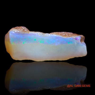 4.10 Cts Natural Australian Fire Opal Fancy Rough Loose Gemstone For Jewelry 15x9x4 mm RA-799