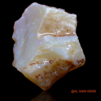 6.70 Cts Natural Australian Fire Opal Loose Gemstone Fancy Rough 15x13x7 mm RA-800