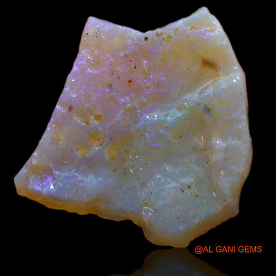 2.90 Cts Natural Australian Fire Opal Loose Gemstone Fancy Rough 15x13x2 mm RA-810