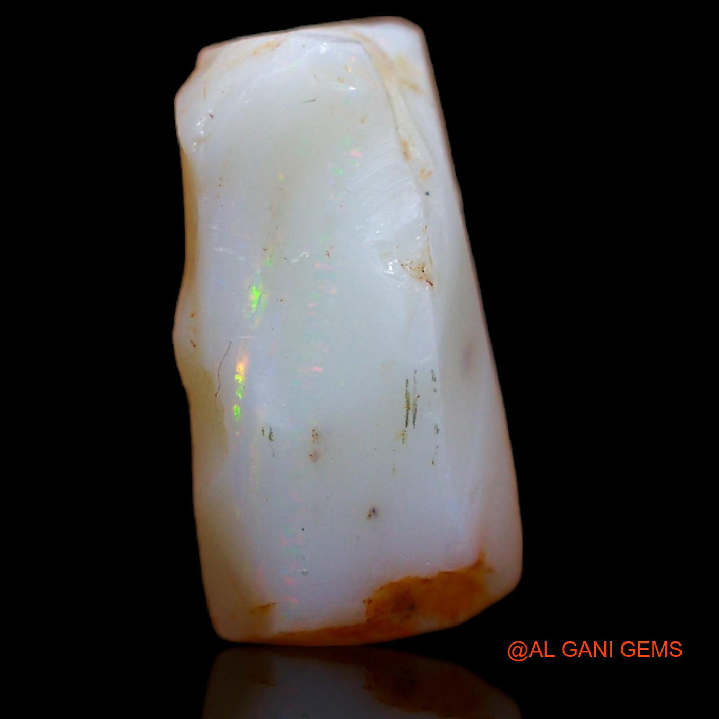 6.65 Cts Natural Australian Fire Opal Fancy Rough Loose Gemstone For Jewelry 14x10x6 mm RA-811