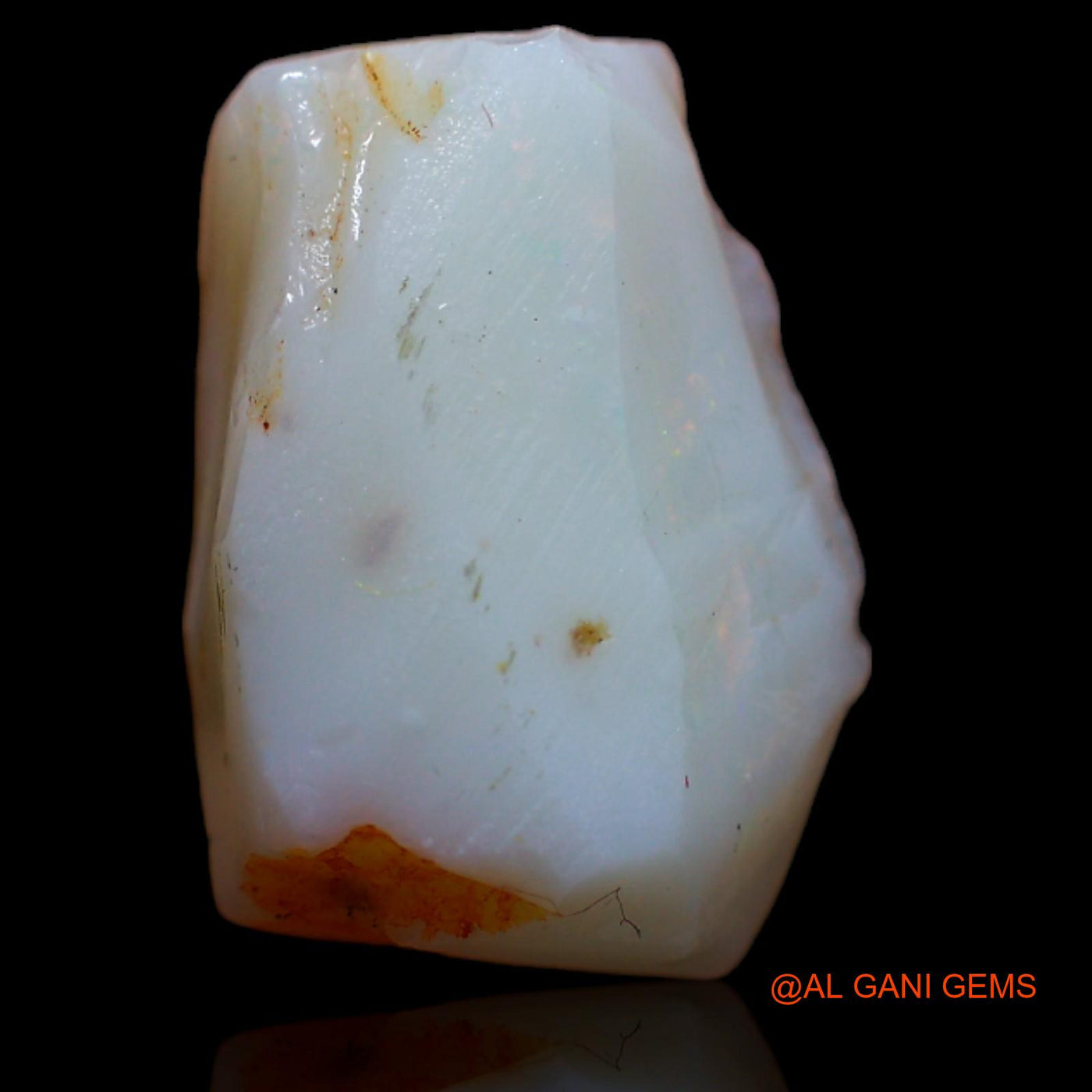 6.65 Cts Natural Australian Fire Opal Fancy Rough Loose Gemstone For Jewelry 14x10x6 mm RA-811