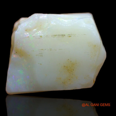 Natural Untreated Fire Opal Loose Gemstone Fancy Rough From Australia 7.05 Cts 15x10x6 mm RA-812