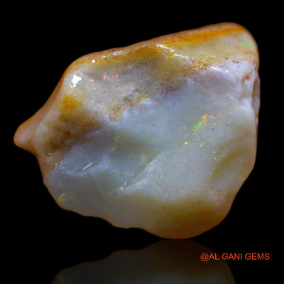 8.75 Cts Natural Australian Fire Opal Fancy Rough Loose Gemstone For Jewelry 14x13x10 mm RA-813