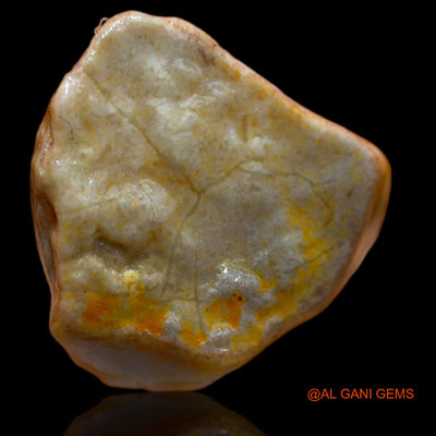 8.75 Cts Natural Australian Fire Opal Fancy Rough Loose Gemstone For Jewelry 14x13x10 mm RA-813