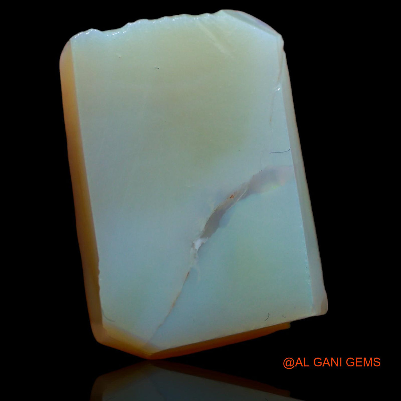 13.20 Cts Natural Australian Fire Opal Loose Gemstone Fancy Rough 18x12x6 mm RA-81