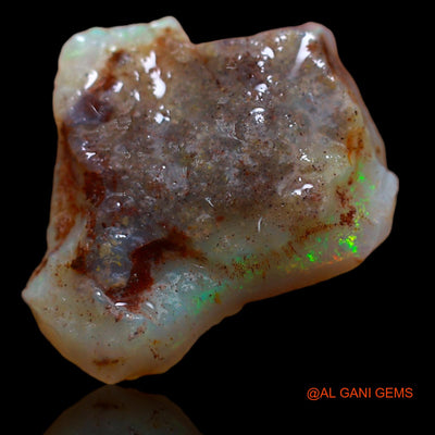 7.70 Cts Natural Australian Fire Opal Loose Gemstone Fancy Rough 17x15x6 mm RA-822