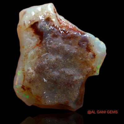 7.70 Cts Natural Australian Fire Opal Loose Gemstone Fancy Rough 17x15x6 mm RA-822