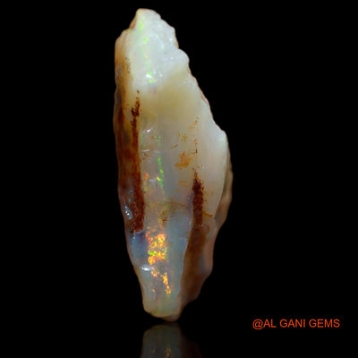 7.70 Cts Natural Australian Fire Opal Loose Gemstone Fancy Rough 17x15x6 mm RA-822