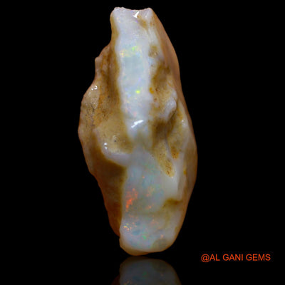 Natural Untreated Fire Opal Loose Gemstone Fancy Rough From Australia 8.80 Cts 21x12x9 mm RA-823