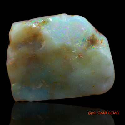 7.80 Cts Natural Australian Fire Opal Loose Gemstone Fancy Rough 17x13x4 mm RA-824