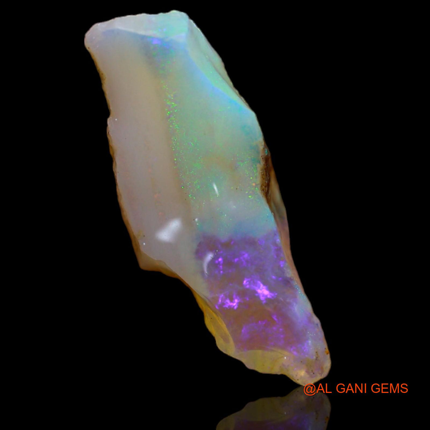 5.40 Cts Natural Australian Fire Opal Fancy Rough Loose Gemstone For Jewelry 20x7x7 mm RA-828