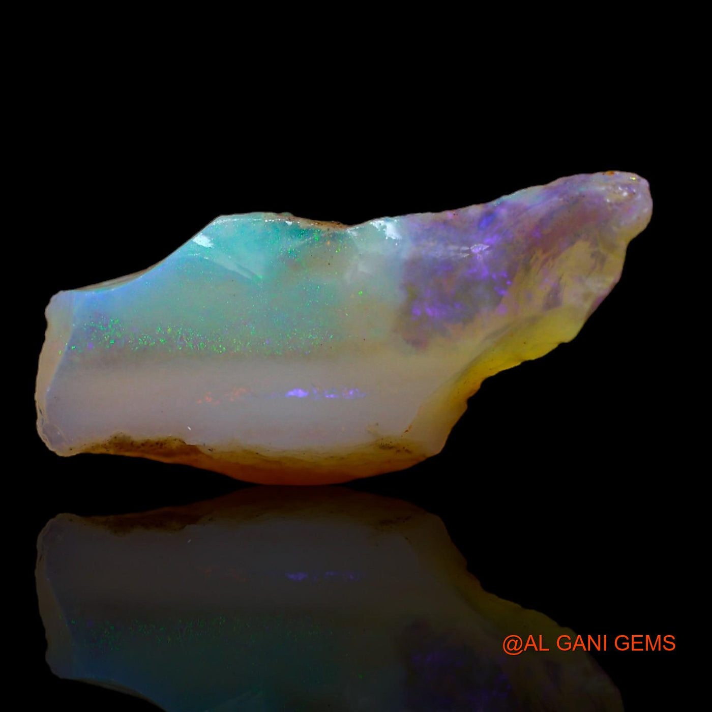5.40 Cts Natural Australian Fire Opal Fancy Rough Loose Gemstone For Jewelry 20x7x7 mm RA-828
