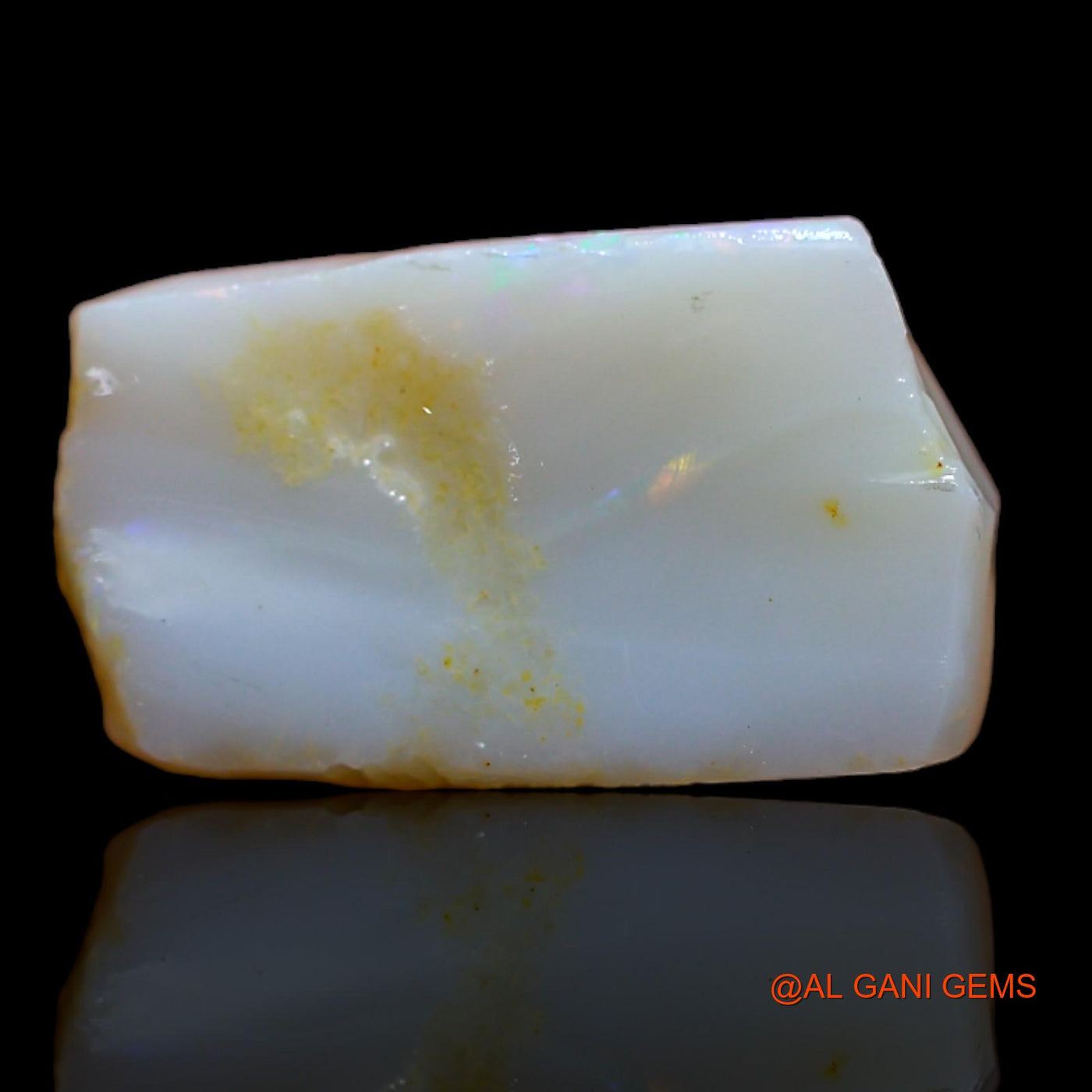 4.90 Cts Unheated Australian Fire Opal Loose Gemstone Fancy Rough Natural 17x10x3 mm RA-829