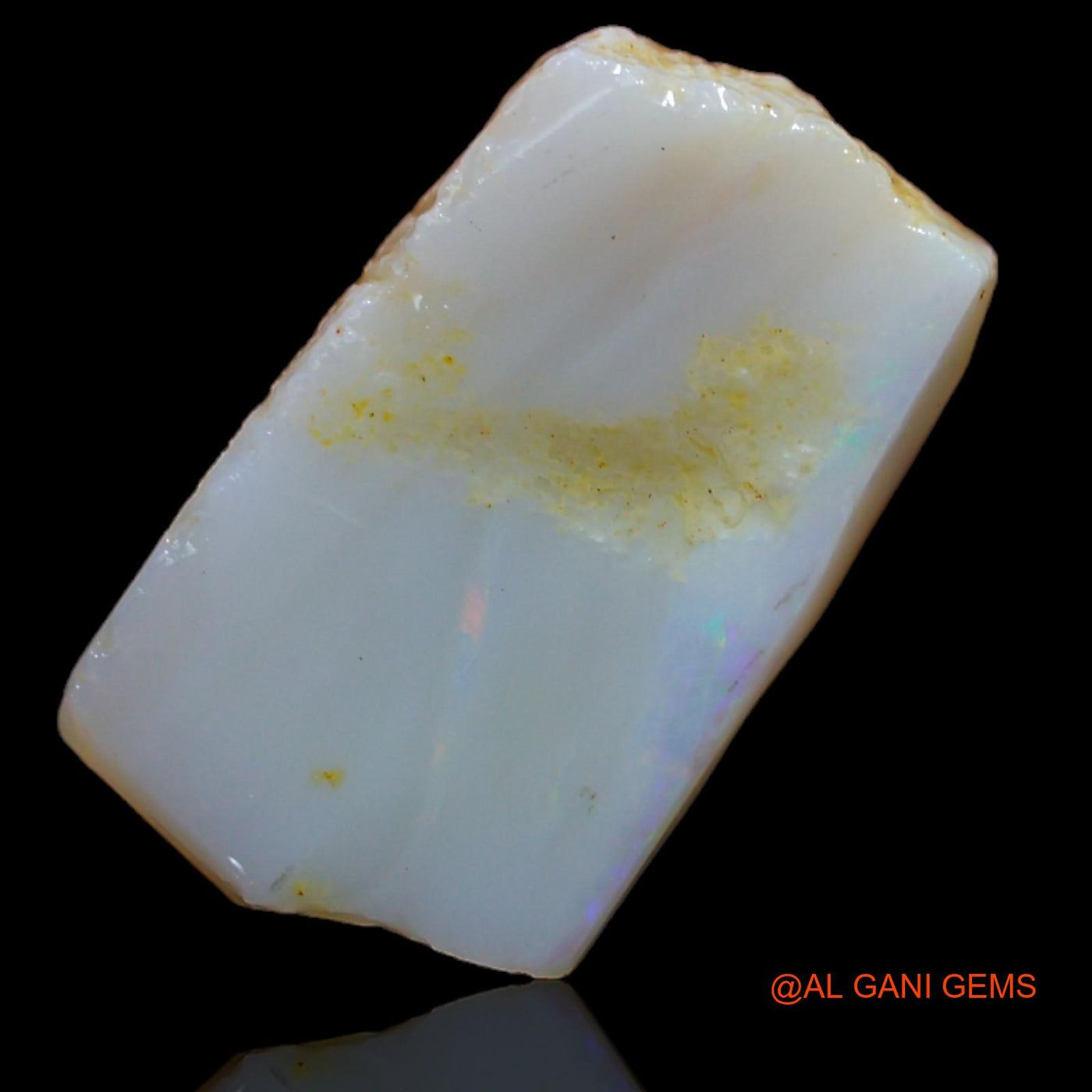 4.90 Cts Unheated Australian Fire Opal Loose Gemstone Fancy Rough Natural 17x10x3 mm RA-829