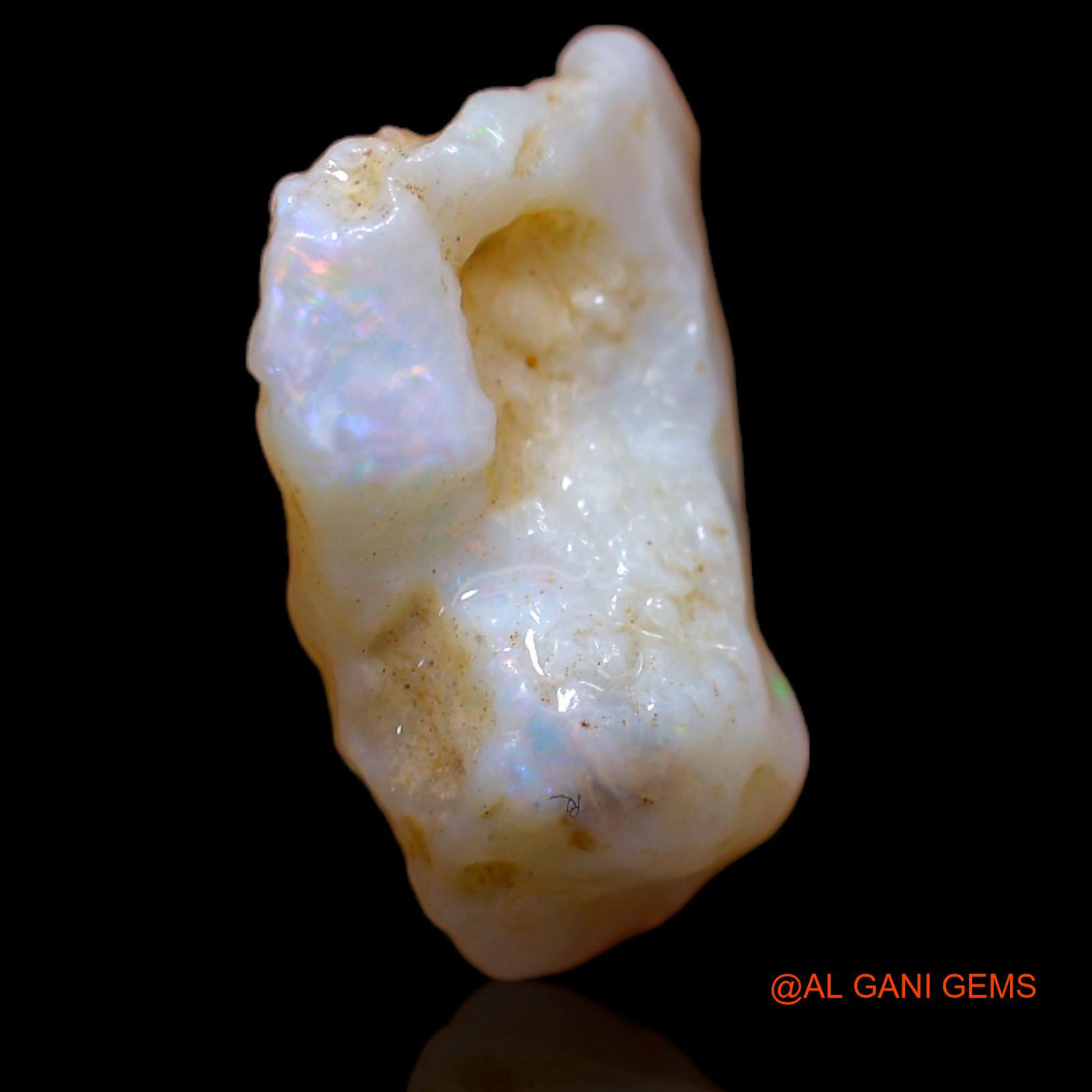 7.50 Cts Unheated Australian Fire Opal Loose Gemstone Fancy Rough Natural 18x13x8 mm RA-831