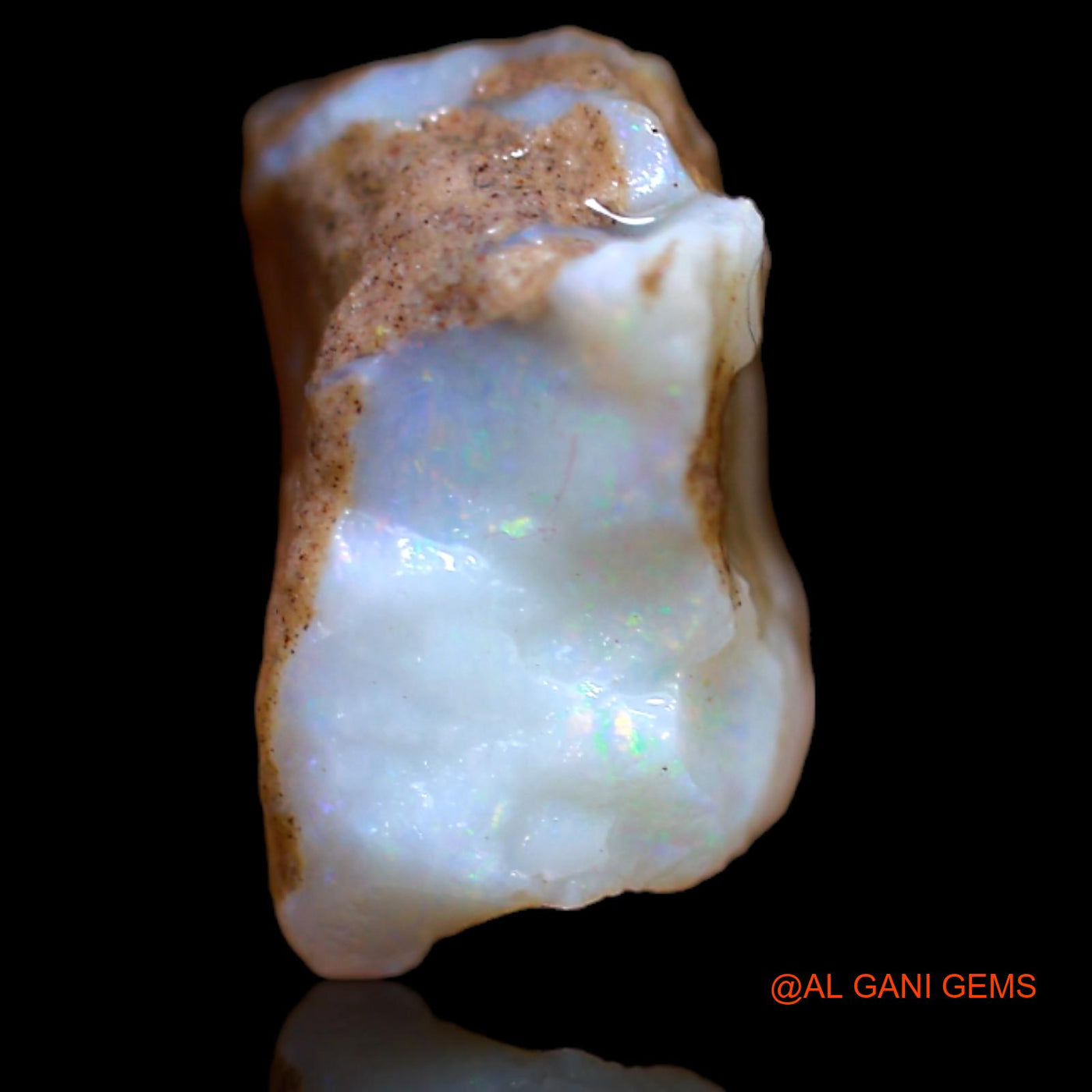 11.25 Cts Natural Australian Fire Opal Loose Gemstone Fancy Rough 17x16x9 mm RA-836