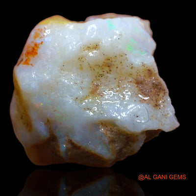 11.25 Cts Natural Australian Fire Opal Loose Gemstone Fancy Rough 17x16x9 mm RA-836