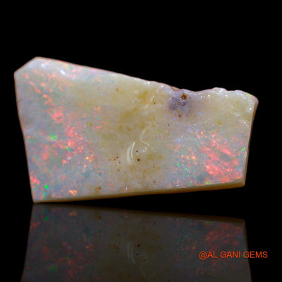 4.15 Cts Natural Australian Fire Opal Loose Gemstone Fancy Rough 17x10x3 mm RA-844