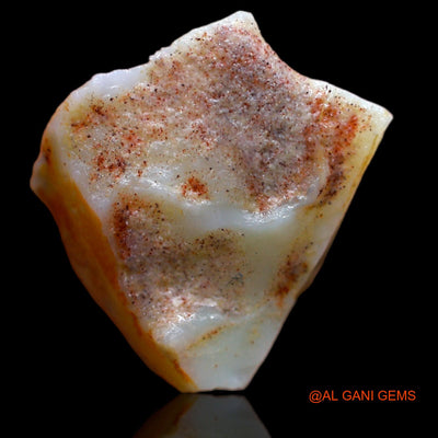 8.10 Cts Natural Australian Fire Opal Loose Gemstone Fancy Rough 15x13x7 mm RA-845