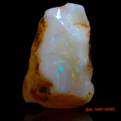 8.05 Cts Natural Australian Fire Opal Fancy Rough Loose Gemstone For Jewelry 18x9x9 mm RA-847